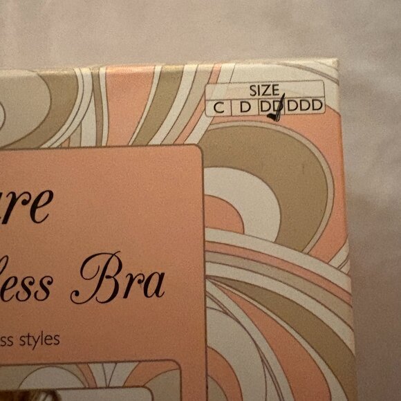 Fashion Forms Go Bare Backless Strapless Bra in Nude, Size DD - Picture 2 of 16